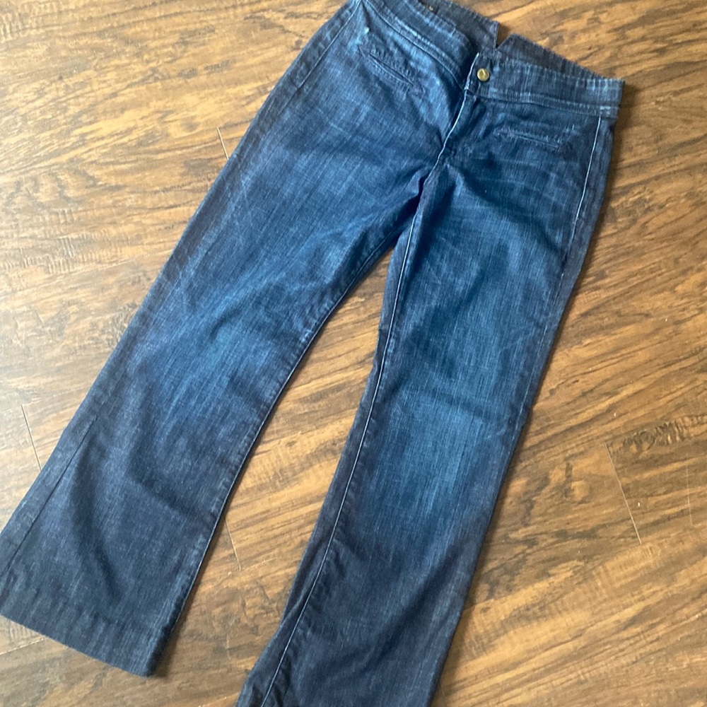 Citizens of Humanity High Rise Wide Leg Jeans 28 Short